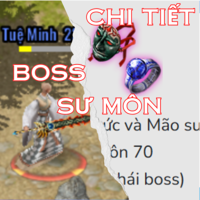 Boss Sư môn Kiếm Hiệp Tình 2 Mobile
